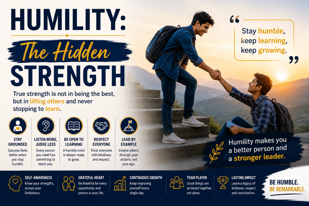 Humility: The Hidden Strength Behind True Success